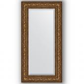 Зеркало настенное 60х120 см в багетной раме - виньетка состаренная бронза 109 мм.