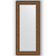 Зеркало настенное 70х160 см в багетной раме - виньетка состаренная бронза 109 мм.
