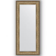 Зеркало настенное 70х160 см в багетной раме - виньетка античная бронза 109 мм.