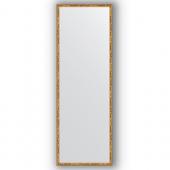 Зеркало настенное 47х137 см в багетной раме - золотой бамбук 24 мм.