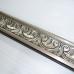 Зеркало настенное 60х140 см в багетной раме - барокко серебро 106 мм.