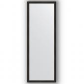Зеркало настенное 50х140 см в багетной раме - черный дуб 37 мм.