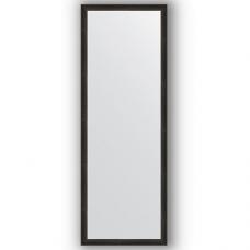 Зеркало настенное 50х140 см в багетной раме - черный дуб 37 мм.