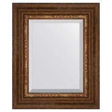 Зеркало настенное 46х56 см в багетной раме - римская бронза 88 мм. Зеркало настенное 46х56 см в багетной раме - римская бронза 88 мм.