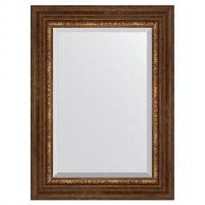 Зеркало настенное 56х76 см в багетной раме - римская бронза 88 мм. Зеркало настенное 56х76 см в багетной раме - римская бронза 88 мм.