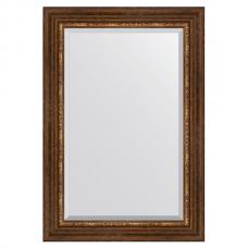 Зеркало настенное 66х96 см в багетной раме - римская бронза 88 мм. Зеркало настенное 66х96 см в багетной раме - римская бронза 88 мм.