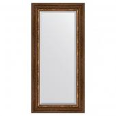 Зеркало настенное 56х116 см в багетной раме - римская бронза 88 мм. Зеркало настенное 56х116 см в багетной раме - римская бронза 88 мм.