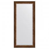 Зеркало настенное 76х166 см в багетной раме - римская бронза 88 мм. Зеркало настенное 76х166 см в багетной раме - римская бронза 88 мм.