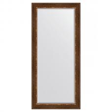 Зеркало настенное 76х166 см в багетной раме - римская бронза 88 мм. Зеркало настенное 76х166 см в багетной раме - римская бронза 88 мм.