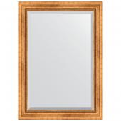 Зеркало настенное 76х106 см в багетной раме - римское золото 88 мм. Зеркало настенное 76х106 см в багетной раме - римское золото 88 мм.