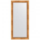 Зеркало настенное 76х166 см в багетной раме - римское золото 88 мм. Зеркало настенное 76х166 см в багетной раме - римское золото 88 мм.