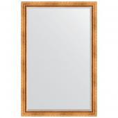 Зеркало настенное 116х176 см в багетной раме - римское золото 88 мм. Зеркало настенное 116х176 см в багетной раме - римское золото 88 мм.