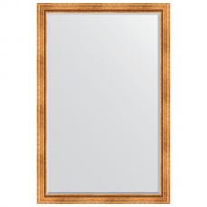 Зеркало настенное 116х176 см в багетной раме - римское золото 88 мм. Зеркало настенное 116х176 см в багетной раме - римское золото 88 мм.
