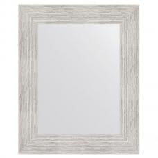Зеркало настенное 43х53 см в багетной раме - серебряный дождь 70 мм.