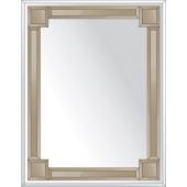 Зеркало с зеркальным обрамлением (бронза) 70х90 см. Серия V-2.