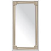 Зеркало с зеркальным обрамлением (бронза) 70х130 см. Серия V-2.
