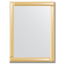 Зеркало с зеркальным обрамлением (бронза) 60х80 см. Серия V-1.