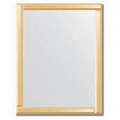 Зеркало с зеркальным обрамлением (бронза) 70х90 см. Серия V-1.