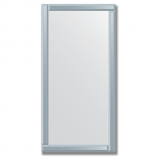 Зеркало с зеркальным обрамлением (графит) 60х120 см. Серия V-1.