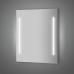 Зеркало с люминесцентной подсветкой 2x (55х75 см).