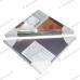 Зеркальная плитка с фацетом 15 мм (серебро) (треугольник 20х20 см) - комплект 6 шт.