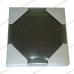 Зеркальная плитка с фацетом 15 мм (графит) (квадрат 15х15 см) - комплект 6 шт.
